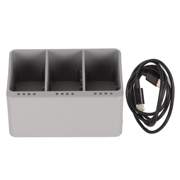 Drone Batteriladehub 3 Batterier Samtidig Lading Batterilader for DJI Mini 3 Pro
