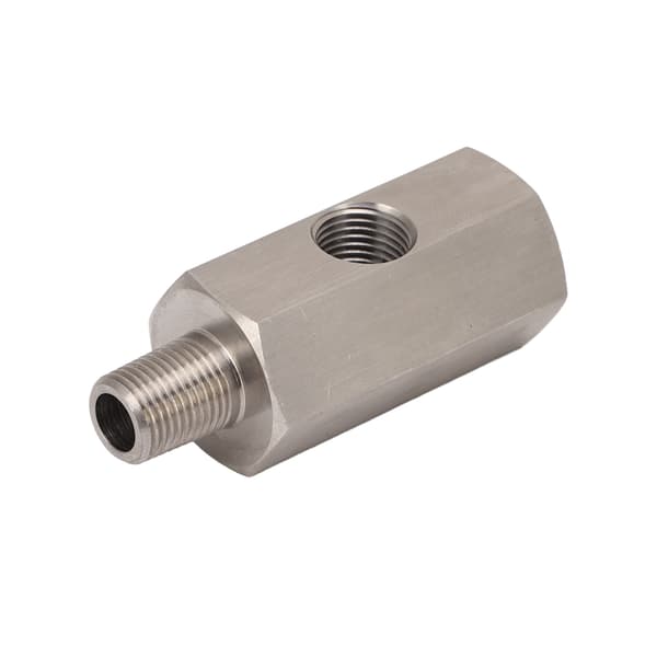 Olietrykssensor Rustfrit Stål 1/8NPT Olietrykssensor Konnektor til OE Olietrykstransmitter Autodele