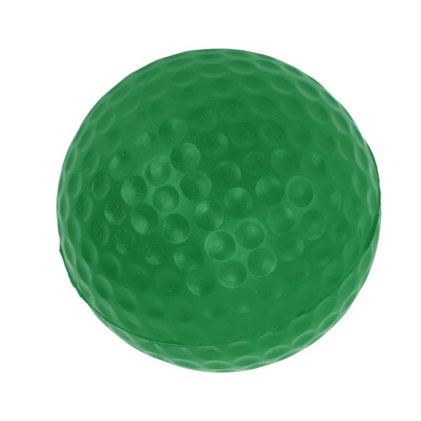 42,5 mm PU-skumgolfbollar Stark flexibilitet Utomhusgolfövningsboll för sport FitnessGrön
