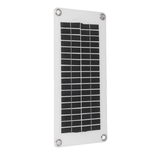 Bærbar solcelleoplader med indbygget intelligent controller 10W 12V til bil og autocamper