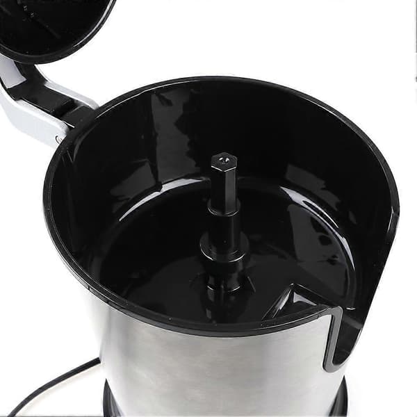 (Nylansert) Multifunksjonell håndpresse i rustfritt stål, appelsinjuicemaskin, elektrisk juicer, EU-plugg