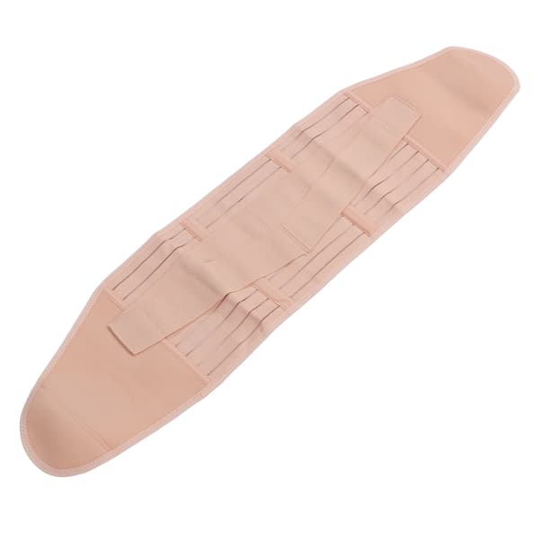 Efterfødsels-Mavebælte Polyester Abdominal Binder Støtte Wrap Bælte Kropsformer til Kvinder Rød M
