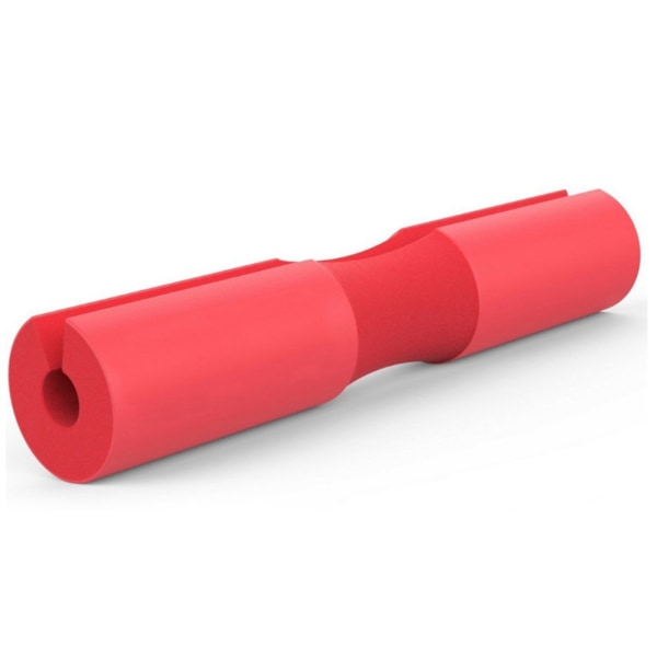 Barbell Pad Stress Relief Komfortabel fortykket skum skulderstøtte Squat Pad til Gym Home Red