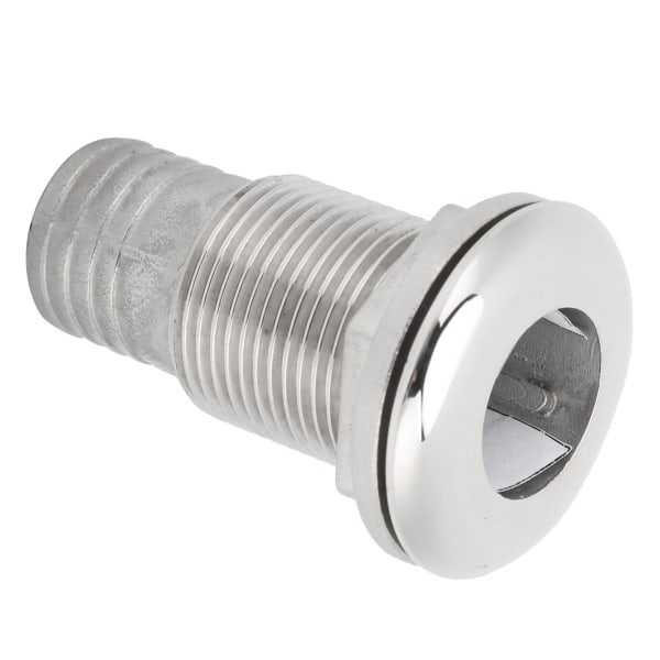 Marine Båt Gjennomskrog Tilkobling Connector Rustfritt Stål Slangehale Barb Marine Hardware 11/2 tommer