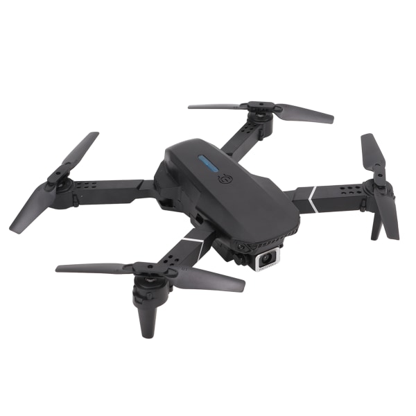 E88 3-veis hindringsunngåelse Drone Sammenleggbar GPS-drone med 4K HD Daul-kamera Luftfotografering Quadcopter Dobbeltbatteri