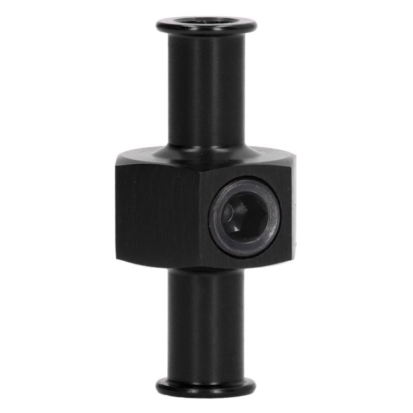 Brændstoftryksmåler Adapter T Form 3/8in Slangeport 1/8in NPT Fitting Universal Autodele Sort