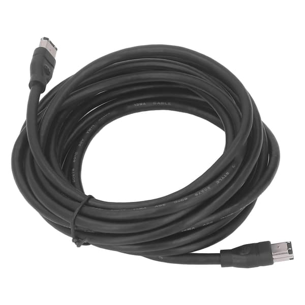 Firewire DV-kabel 6-benet han til 6-benet han IEEE1394 Firewire-ledning til videokamera digitalkamera printer 4,5 m