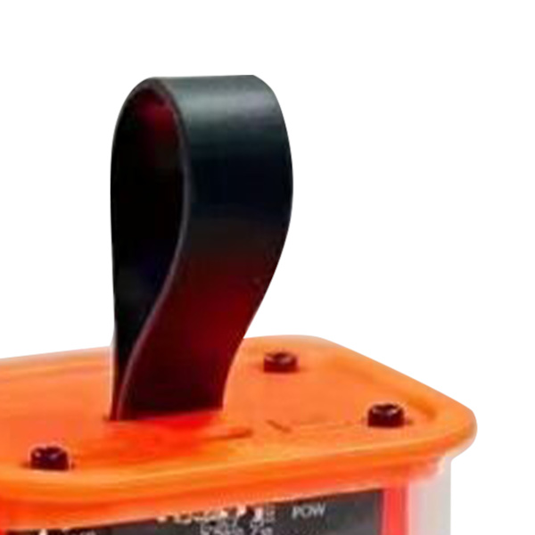 Kirkas Bluetooth kaiutin, läpinäkyvä case RGB Light Type C Kannettava langaton kaiutin silikoninauhalla Oranssin ulkomatkoille