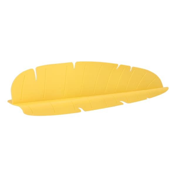 Diskho Vattenstänkskydd Elastiskt Återanvändbart Bananblad Vattenho Stänkskydd för Disk Grönsaker Tvätt Gul