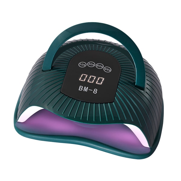 Neglelampe LED Smart Infrarød Sensor Justerbar 4 gir Nagelpolish Tørketrommel for manikyr 100‑240V EU-kontakt