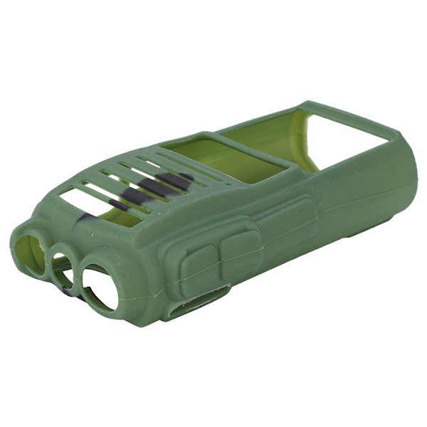 Mykt silikonbeskyttelse for toveisradioholster for Baofeng UV82-walkie-talkier (kamuflasje)