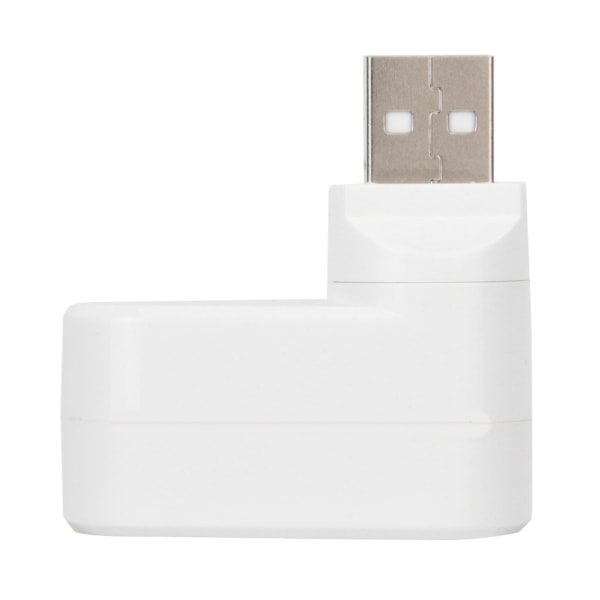 USB-hubbartsportar USB 2.0 Mini Rotate Splitter Adapter Hub för PC Notebook Laptop Mac Vit