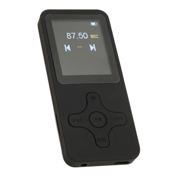 MP3-afspiller Bluetooth 5.0 Videoafspilning FM-radio Elektrisk bogoptager Vækkeur HiFi musikafspiller med højttaler