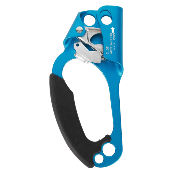 Klättrande Hand Ascender Device Ergonomisk Bekväm värmeisolering Vänster Hand Ascender för klättring Rappelling Utrustning