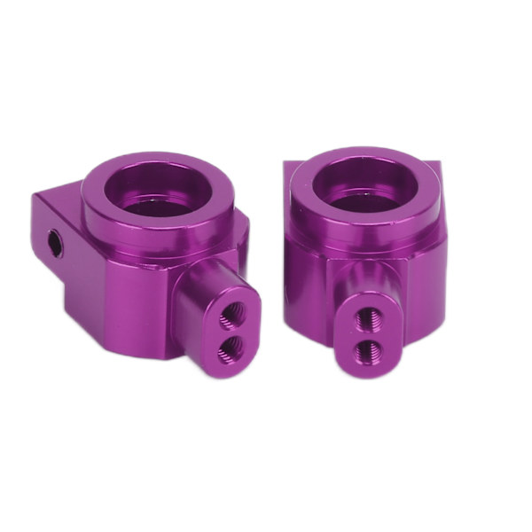 2 STK RC Bakakselholder Aluminiumslegering Bakakselholder for WLToys 104001 1/10 RC Bil Lilla
