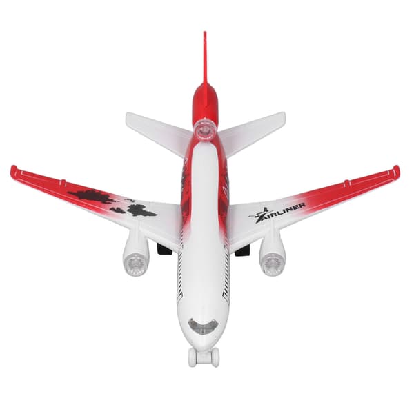 Legering Airliner Lys Lyd Legering Trykstøbt Flymodel Flyselskabsmodel Dekoration Samling