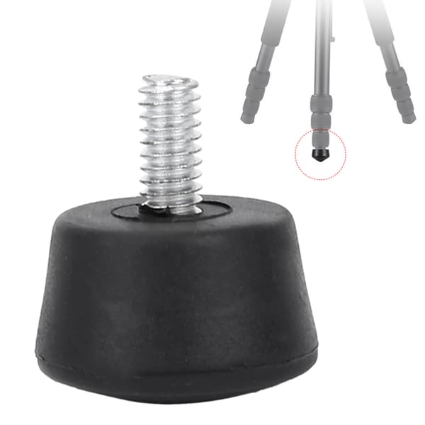 Universal skridsikker gummifod til stativ monopod (1/4 tomme)