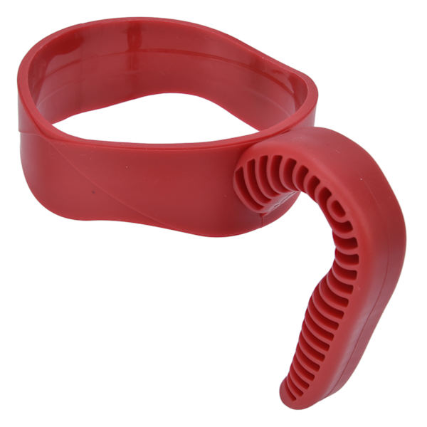 Krusgreb i plast - ergonomisk kandebærer til 20oz-30oz kander, flasker og de fleste andre krus - rød