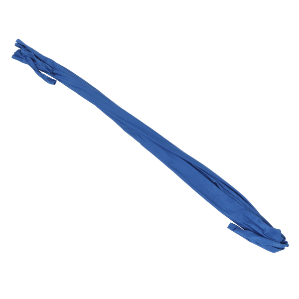 Horse Tail Wrap Forlænget elastisk flettet hestehalepose til at hjælpe med at afvise myg og forlænge stregområdet Blå