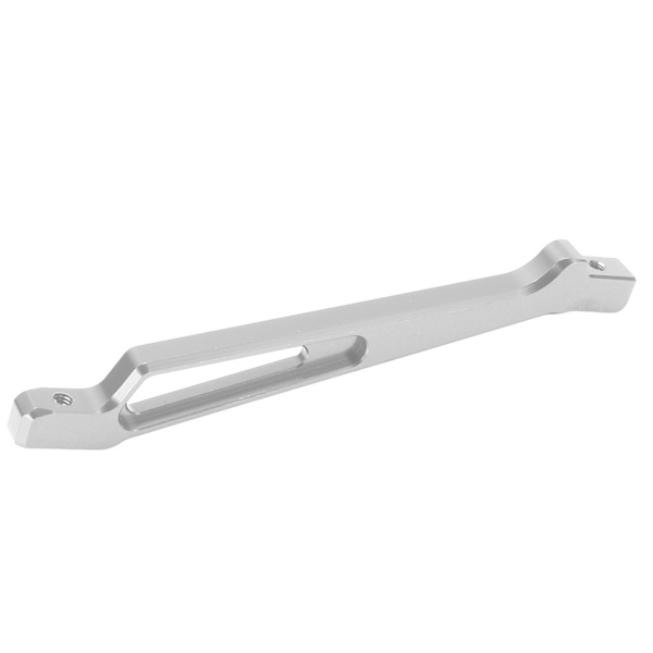 Alumiiniseos etuohjauslevyn tukirungon kannatin ARRMA SENTON 1/10 varten TYPHON 1/8 varten KRATON 6S 1/8 Silver