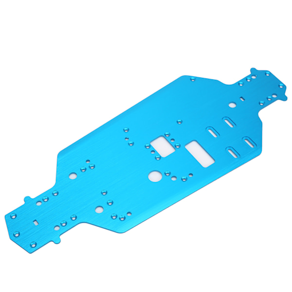 Alumiiniseosrungon pohjalevyn vaihtopäivitysosat HSP 94122 1/10 RC CarBluelle