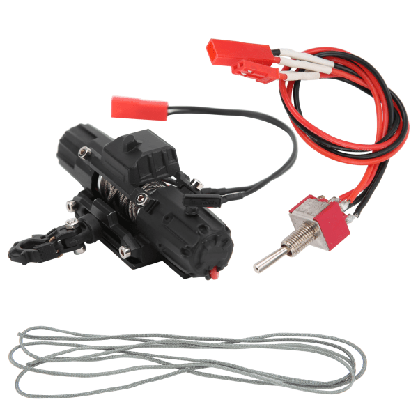 Dobbelmotor Wire Winch i Aluminiumlegering for TRX4/SCX10/90046/D90/D110
