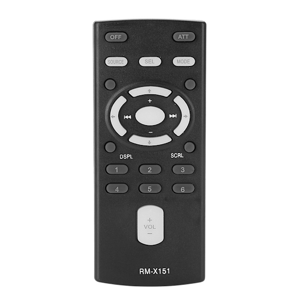 Fjärrkontroll för Sony Car DVD RM-X151 CDX-GT340 CDX-GT240 CDX-GT Byte av fjärrkontroll