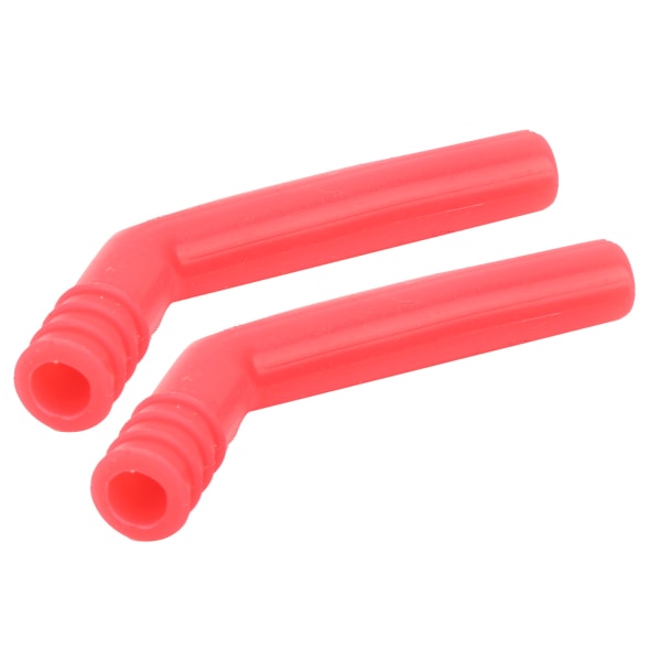 1 par motoravgasrörsförlängare silikonförlängningsrör för HSP 1/8 1/10 RC CarRed