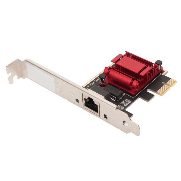 2,5G PCIe-netværksadapter 10 100 1000 2500 Mbps RJ45-port RTL8125B Chip PCIe-netværkskort til Win Computer Office Gaming