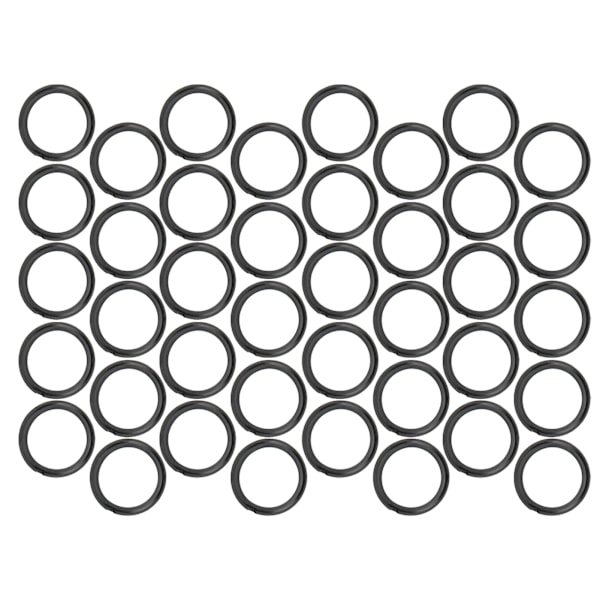 40 stk. silikone vikle tjek dekorationsring trim adapter til fiskestang byggedele21MM