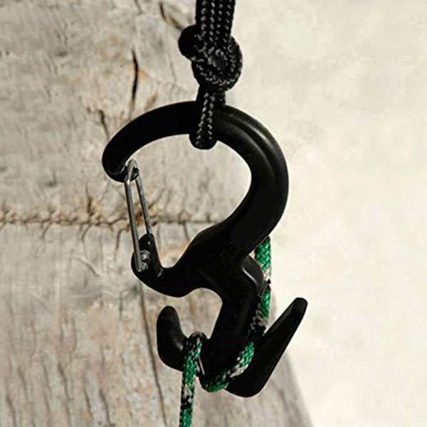 1 par Figur 9 Karabinerrebstrammer Aluminiumsrebstramningsmekanisme med karabinhageclips