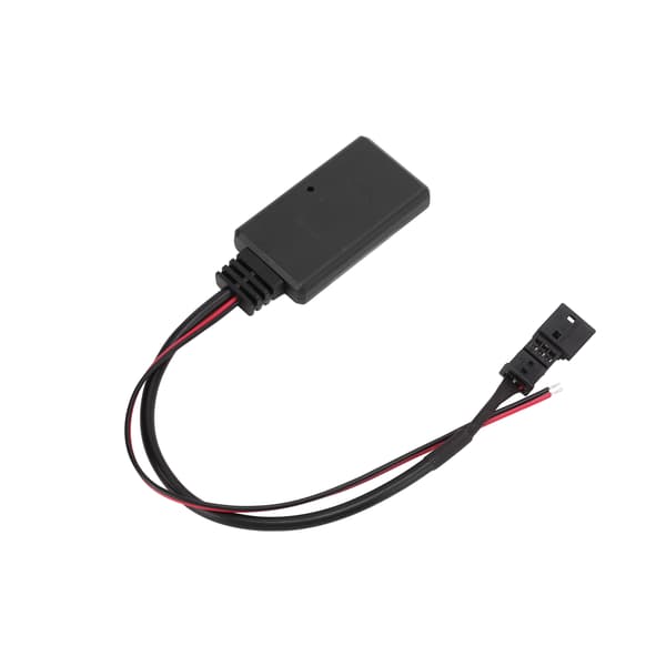 Bil Bluetooth 5.0 AUX-modul 3-pin ABS Svart Slitasje-resistent Utbytting for E39 E46 E38 E53