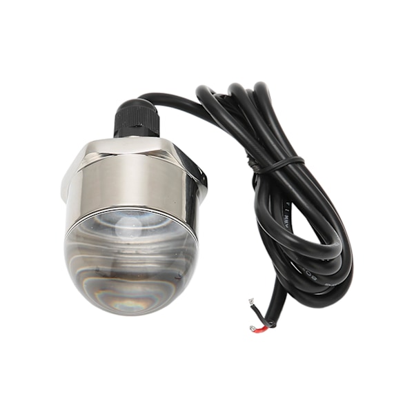 Avløpskontakt LED-lys IP68 Vanntett 1/2in NPT Undervannslampe Universell for Yacht Skip