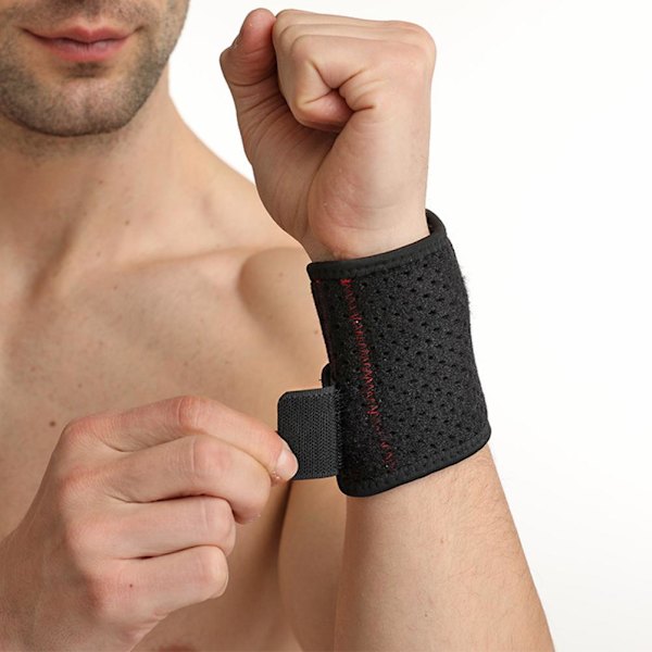Sport handledsskydd Handledsbandsstödhylsa Bekvämt andningsbart handledsstödsstöd