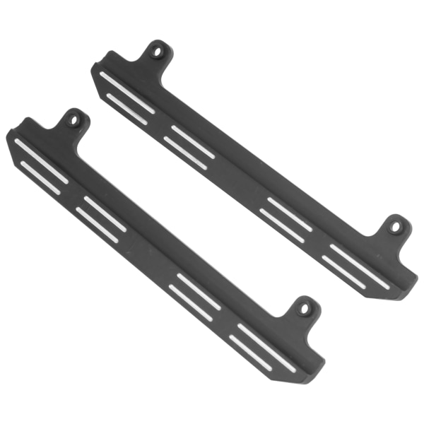 RC sidepedal aluminiumslegering pedalplate erstatning for XIAOMI JIMNY 1/16 RC CarBlack