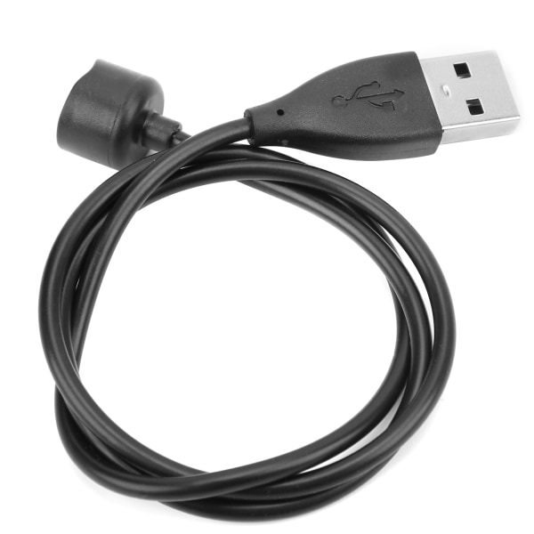 Magnetisk suge-USB-opladeradapter Kabel Opladningsdock til Xiaomi Band 5 Sportsarmbånd Sort