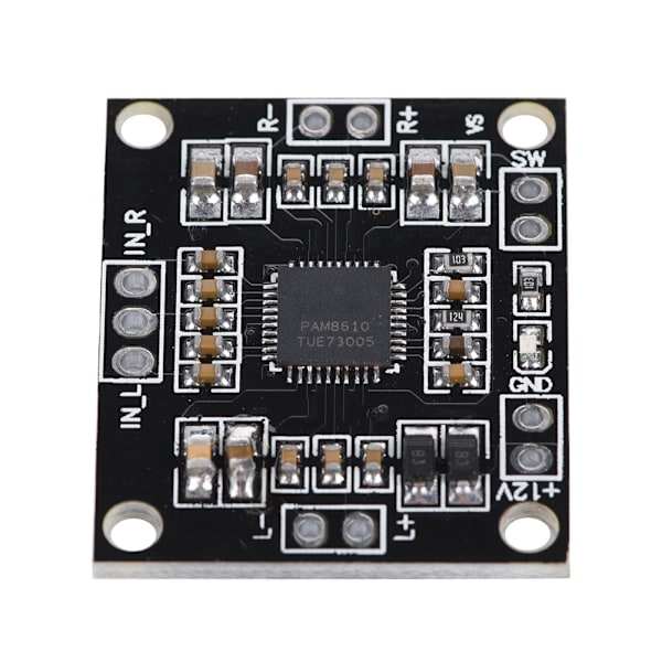 Klass D 12V 15W Digital Audio Amplifier Board Amp Dual Channel Video Stereo Module