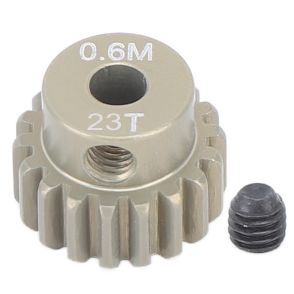 M 0,6 Pinion Gear for 3,175 mm aksel børsteløs børstemotor for 1/8 1/10 beltebil Universal 23T