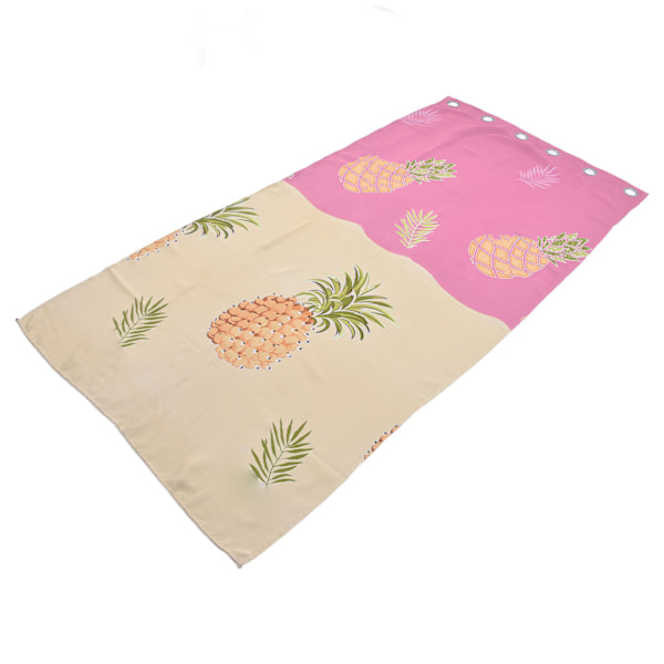 Blackout-gardin 1x2m Polyester Myk Trykkmønster Vaskbar Vindusgardin for Stue Soverom