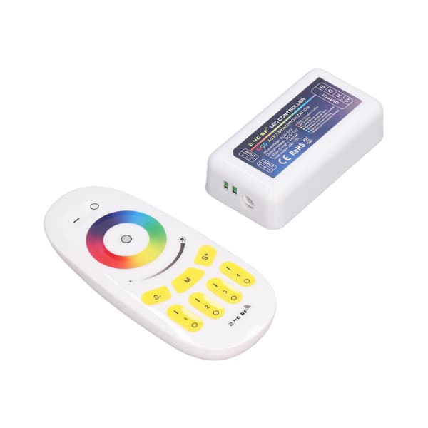 LED-kontroller DC5-24V 2.4G Quad Group Touch LED Strip Light Strip RGB-kontroller kompatibel med MILIGHT