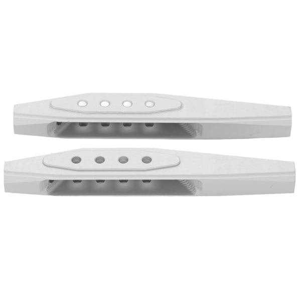 1 Par Fjärrstyrd Bil Aluminium Bakre Arm Kit Anti-Rost Metallarm för Axial RR10 1/10 Klätterbil Silver