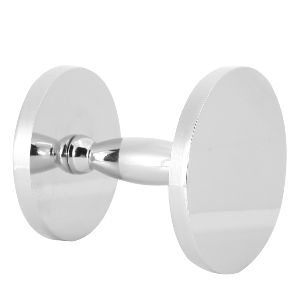 51/58MM Dubbelsidig Rostfritt Stål Kaffe Tamper Platt Press Pulver Hammare Hemtillbehör