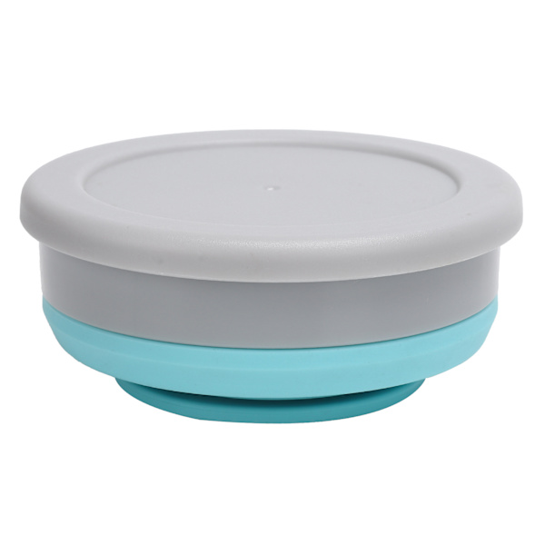 Hopfällbar Vattenflaska Silikon Retractable Mug Multifunktionell Mugg för Resor UtomhussporterBlå