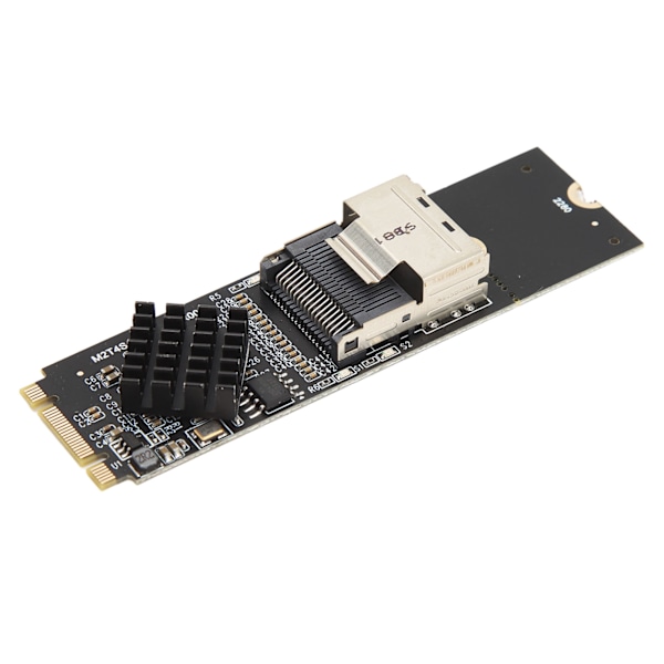 M.2 NVME - SFF 8087 SATA3.0 laajennuskortti 4 portin 6 Gbps laajennusohjainkortti Windows 10 11:lle