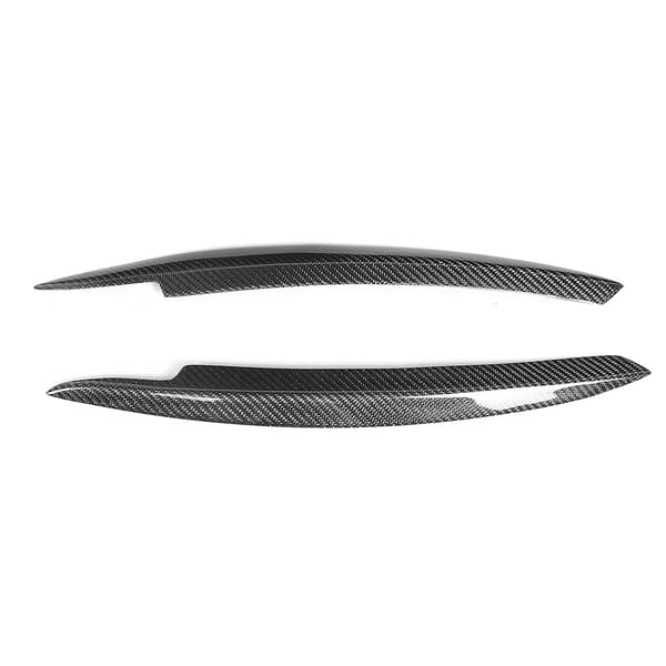 2 st Kolfiber Strålkastar Ögonbryn Ögonlock Trim för MK6