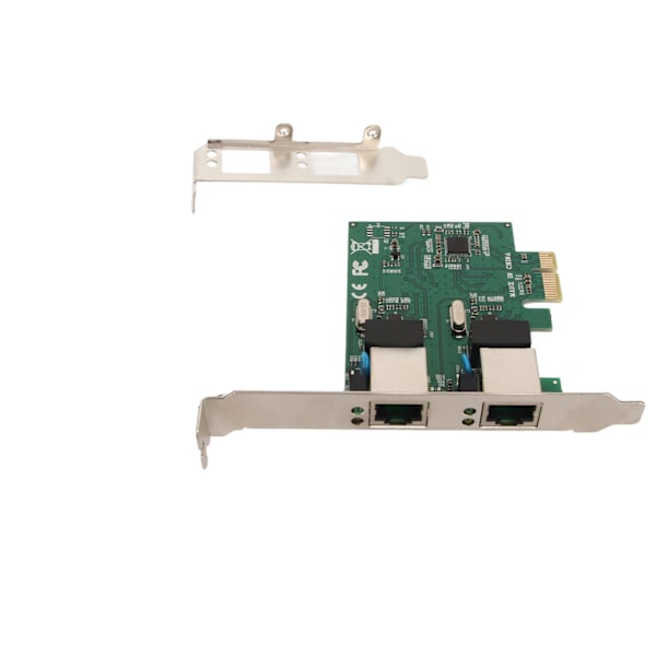 Dubbelports PCIe-nätverkskort RJ45-port RTL8111H-chip Ethernet-nätverkskort Gigabit NIC för Windows för Linux