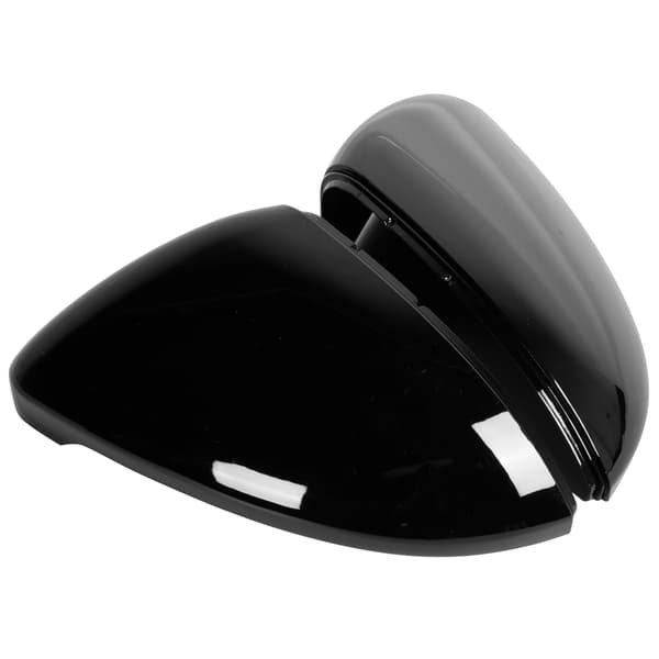 Sidespejlkappe i blank sort, kompatibel med VW Golf MK7 2014 og senere