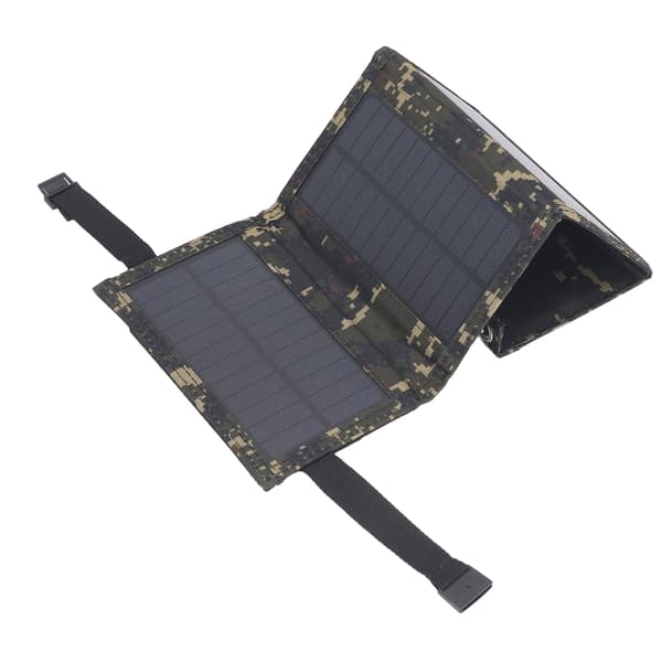 Solcellepanel Profesjonelt 20W Effektivt Vanntett 4-fold Monokrystallinsk Silisium Solcellepanel for Utendørs Camping
