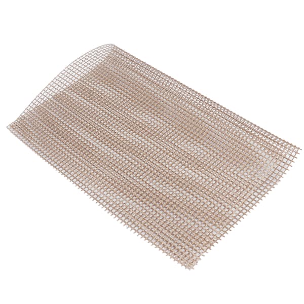 Fødevaregodkendt Non-Stick Gitterplade Multifunktionel Grillmåtte til Udendørs Grill (Brun 30x40cm)