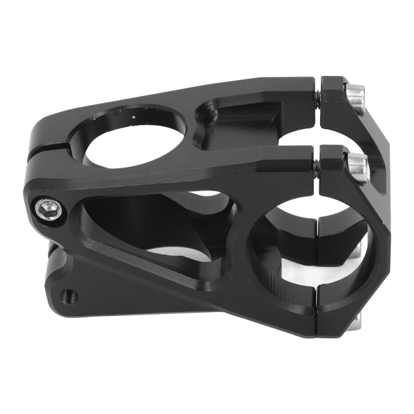 31,8 mm terrengsykkelstamme aluminiumslegering CNC-sykkel kort styrestamme hul design DIY-sykkeltilbehør svart